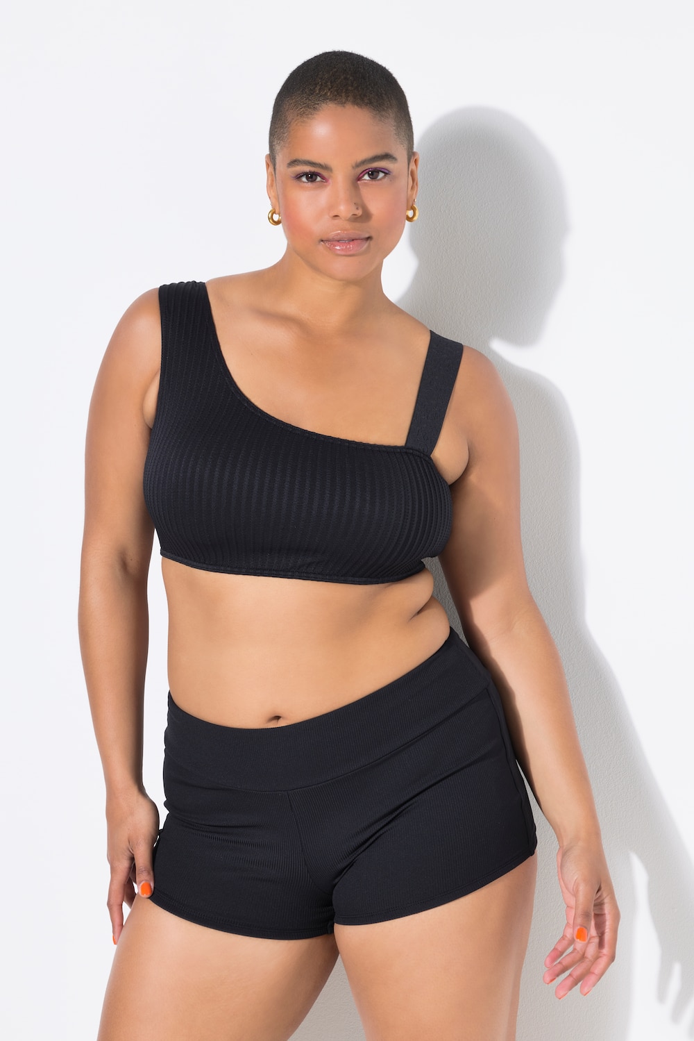 Große Größen Bade-Hipster, Damen, schwarz, Größe: 50, Polyester/Synthetische Fasern, Studio Untold Große Größen Bade-Hipster, Damen, schwarz, Größe: 50, Polyester/Synthetische Fasern, Studio Untold von Studio Untold