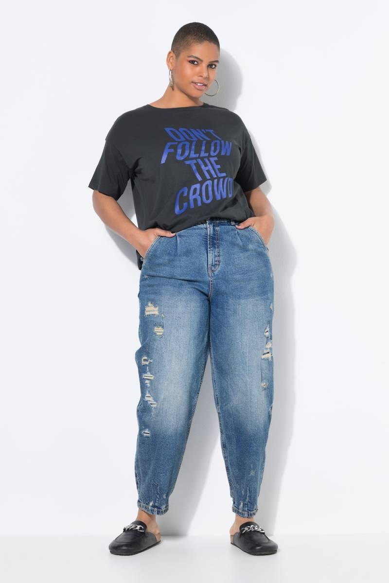 Große Größen Ballon-Jeans, Damen, blau, Größe: 52, Baumwolle, Studio Untold Große Größen Ballon-Jeans, Damen, blau, Größe: 52, Baumwolle, Studio Untold von Studio Untold