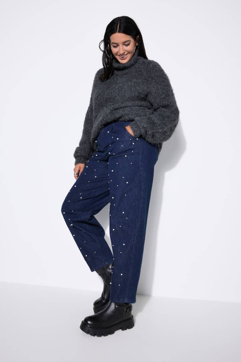 Große Größen Ballonjeans, Damen, blau, Größe: 48, Baumwolle, Studio Untold von Studio Untold