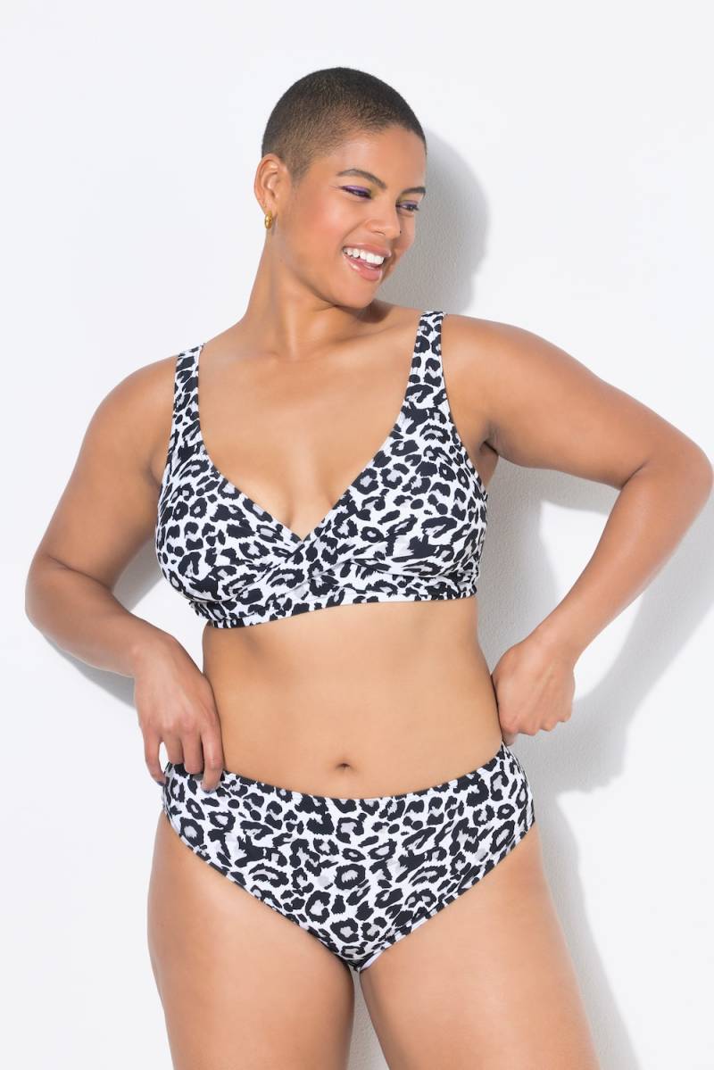 Große Größen Bikini-Slip, Damen, beige, Größe: 48, Polyester/Synthetische Fasern/Elasthan, Studio Untold von Studio Untold