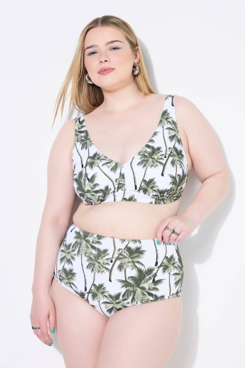 Große Größen Bikini-Slip, Damen, beige, Größe: 50, Polyester/Synthetische Fasern/Elasthan, Studio Untold von Studio Untold