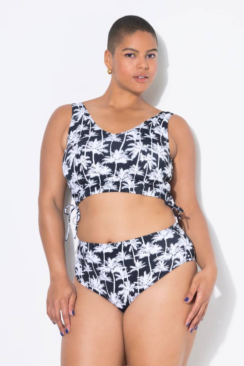 Große Größen Bikini-Slip, Damen, schwarz, Größe: 50, Polyester/Synthetische Fasern/Elasthan, Studio Untold von Studio Untold