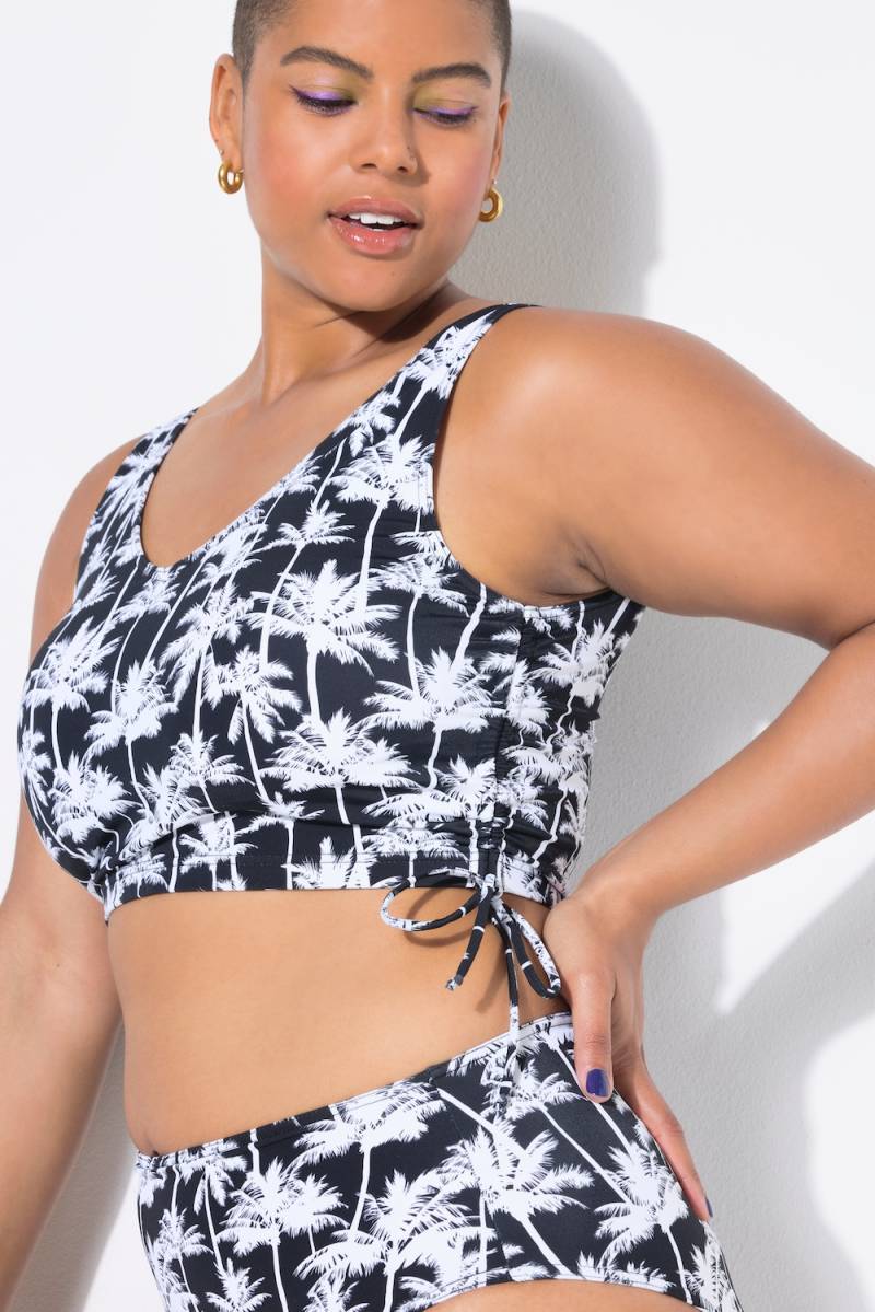 Große Größen Bikini-Top, Damen, schwarz, Größe: 54, Polyester/Synthetische Fasern/Elasthan, Studio Untold von Studio Untold