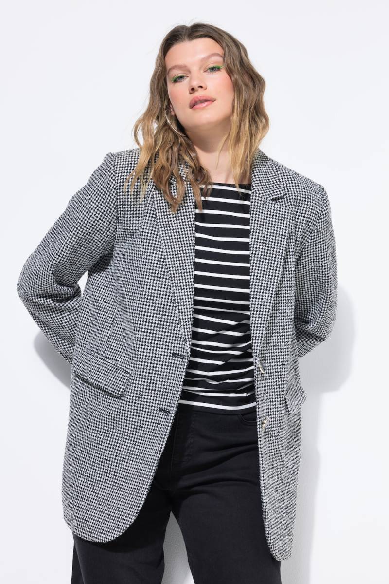 Große Größen Blazer, Damen, beige, Größe: 46/48, Polyester/Wolle, Studio Untold Große Größen Blazer, Damen, beige, Größe: 46/48, Polyester/Wolle, Studio Untold von Studio Untold