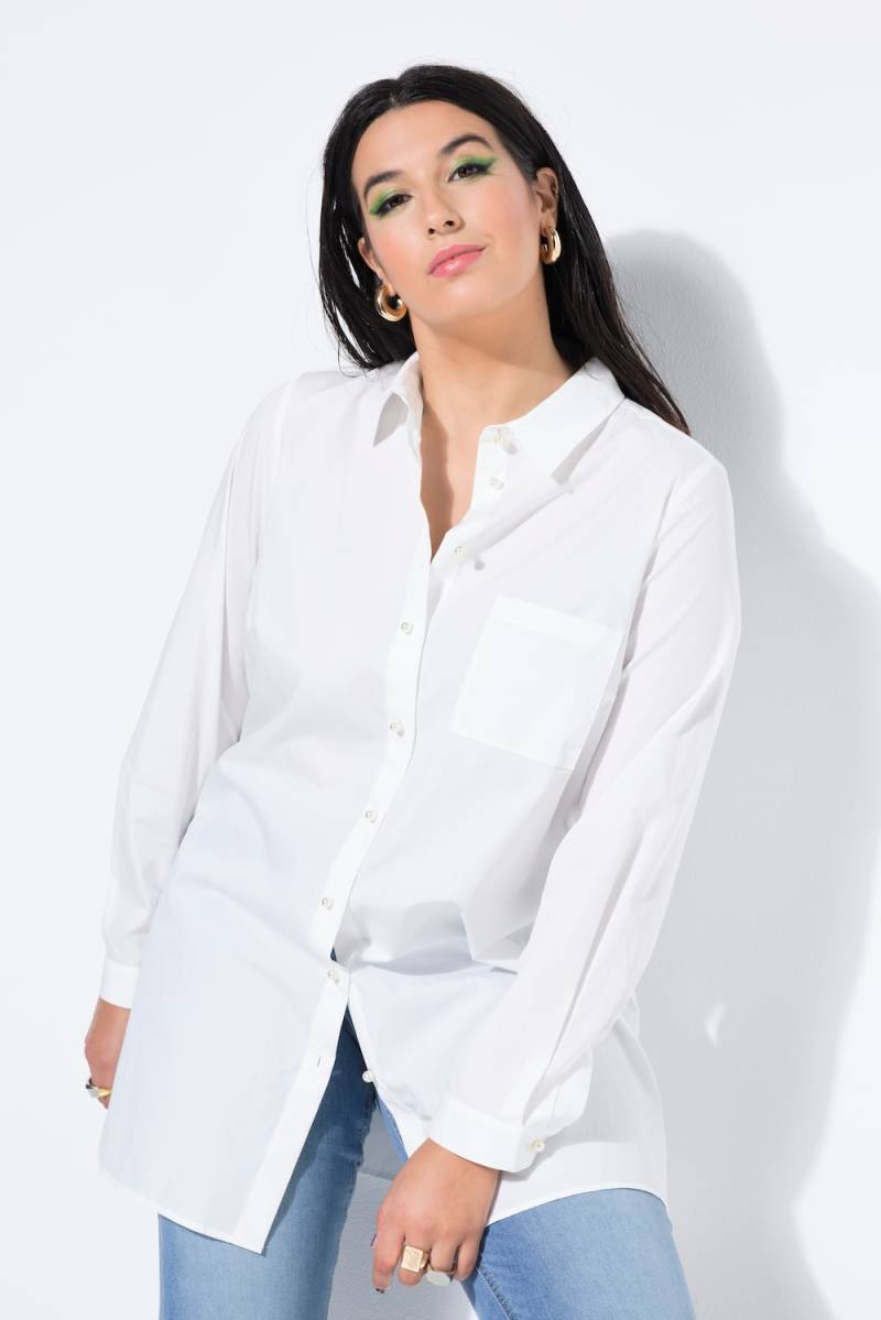 Große Größen Hemdbluse, Damen, beige, Größe: 50/52, Baumwolle, Studio Untold von Studio Untold