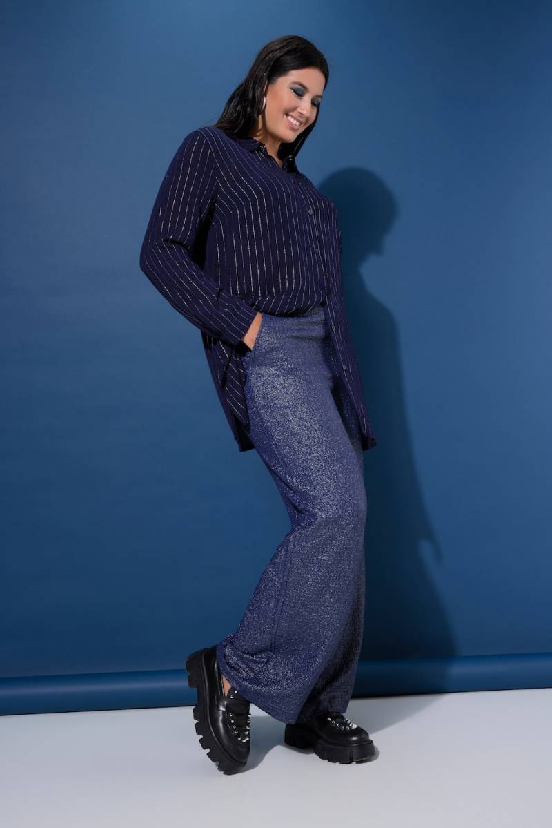 Große Größen Hose, Damen, blau, Größe: 58, Polyester, Studio Untold Große Größen Hose, Damen, blau, Größe: 58, Polyester, Studio Untold von Studio Untold