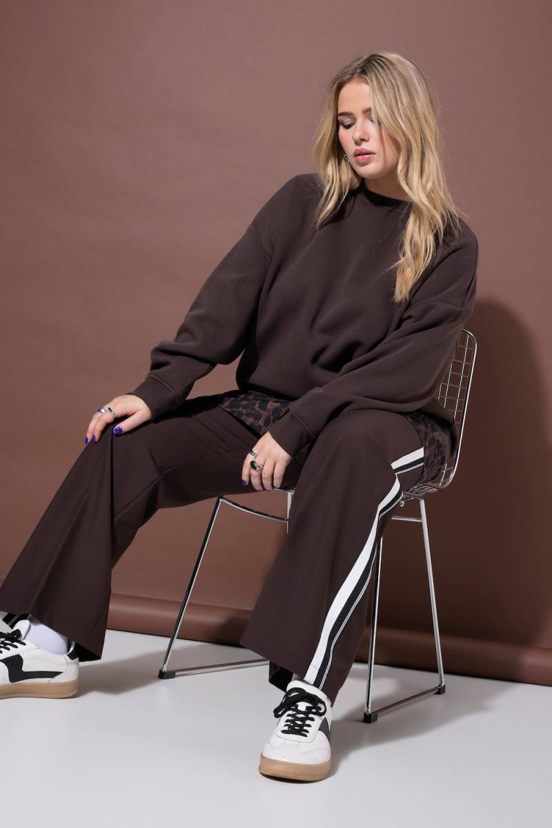 Große Größen Hose, Damen, braun, Größe: 58/60, Polyester/Viskose, Studio Untold von Studio Untold