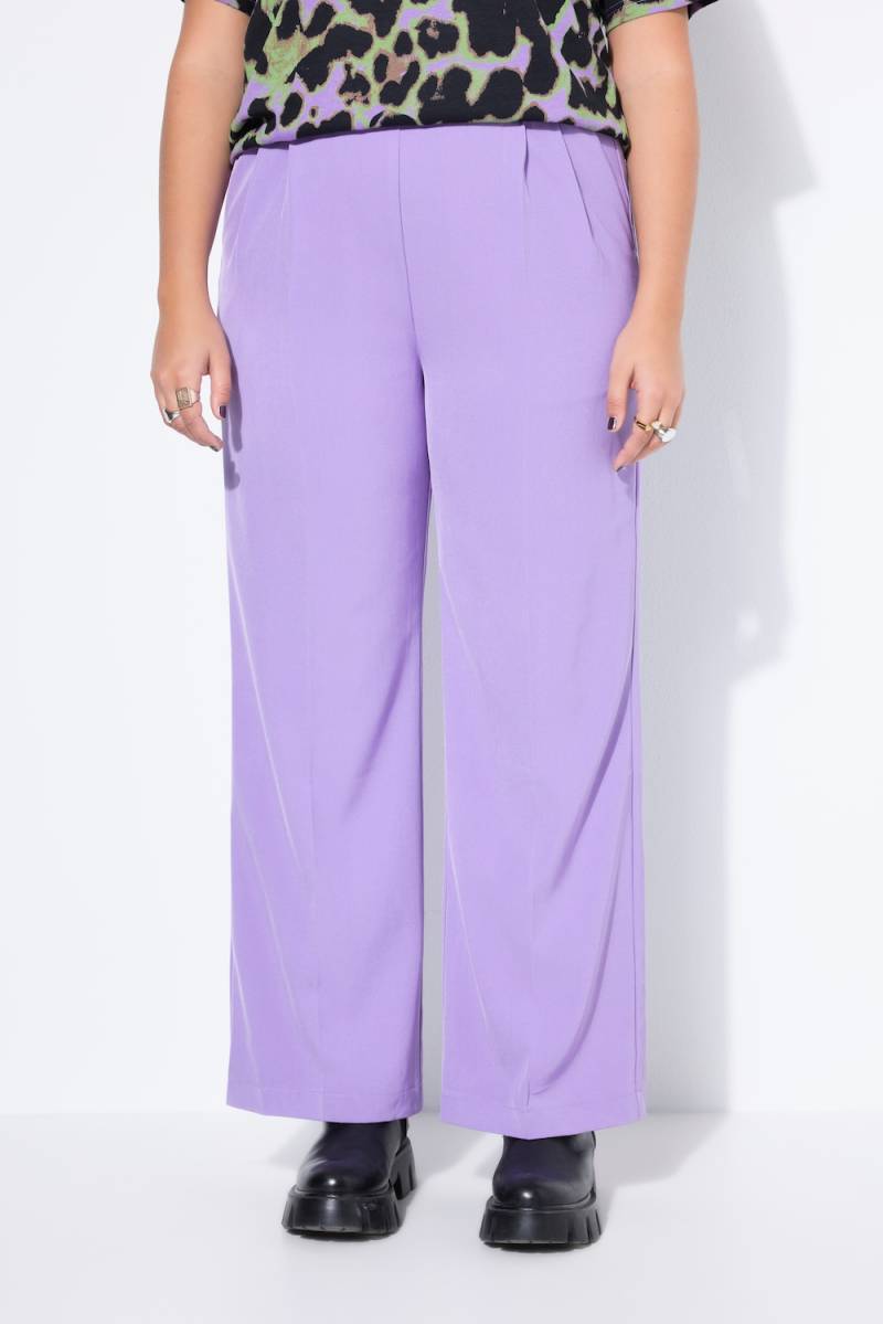 Große Größen Hose, Damen, lila, Größe: 46, Polyester, Studio Untold von Studio Untold