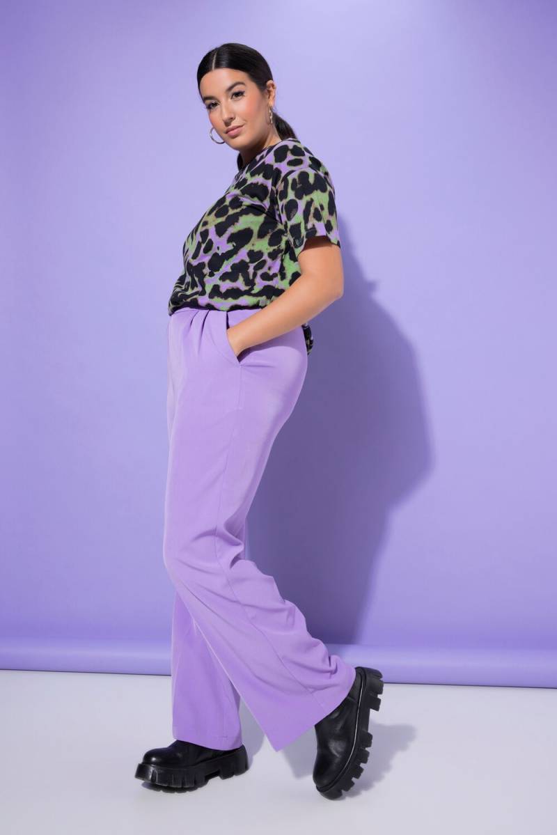 Große Größen Hose, Damen, lila, Größe: 58, Polyester, Studio Untold von Studio Untold