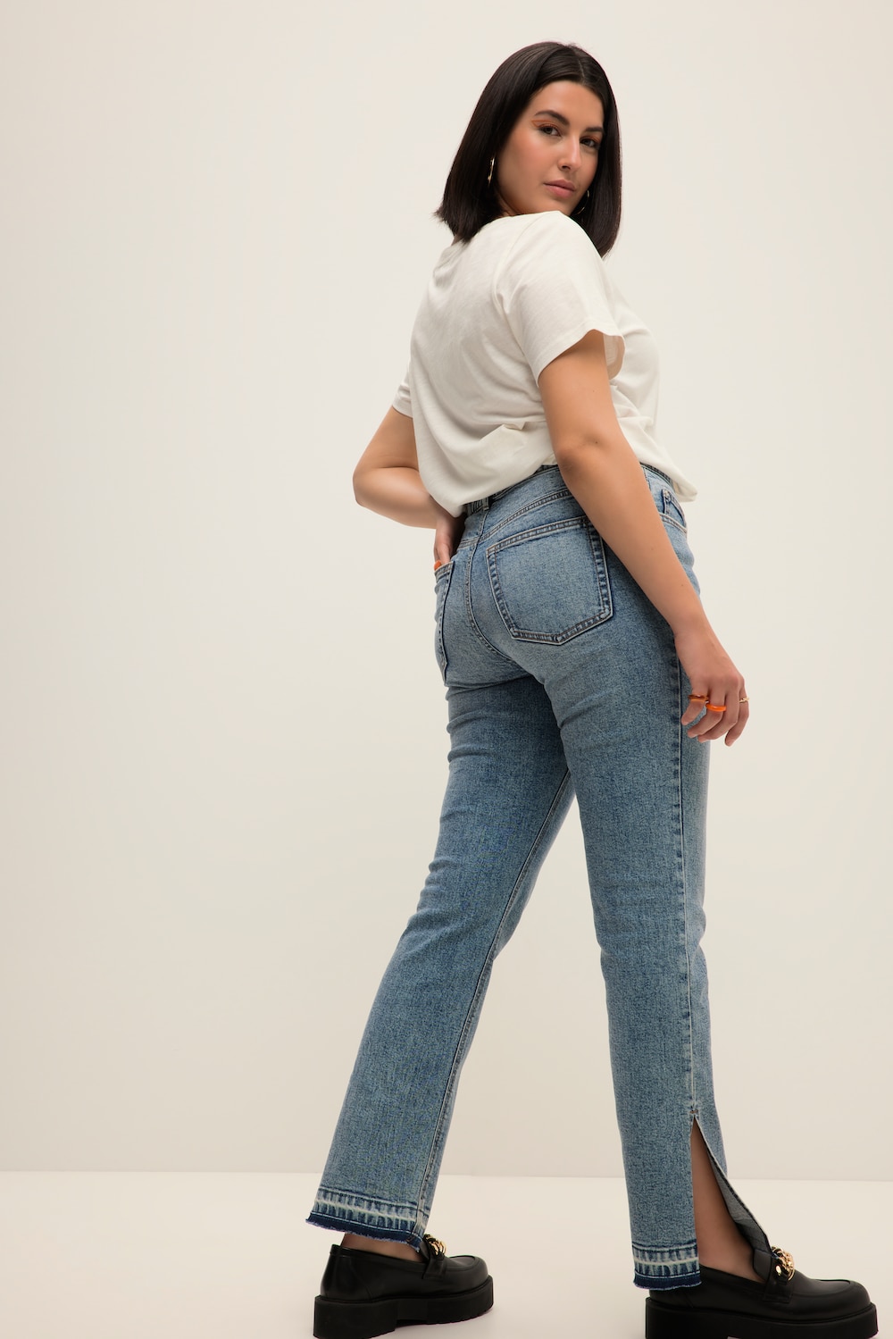 Große Größen Jeans, Damen, blau, Größe: 54, Baumwolle, Studio Untold von Studio Untold
