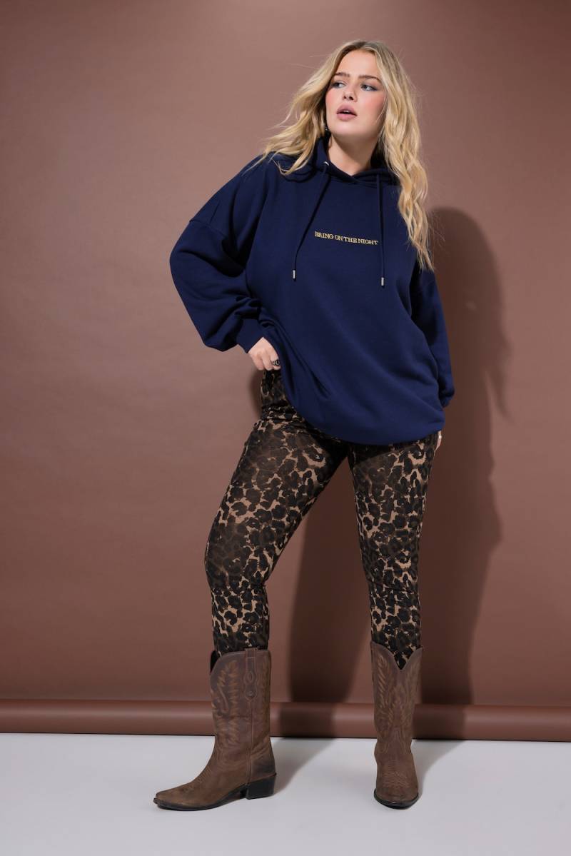 Große Größen Leggings, Damen, braun, Größe: 54/56, Baumwolle, Studio Untold von Studio Untold