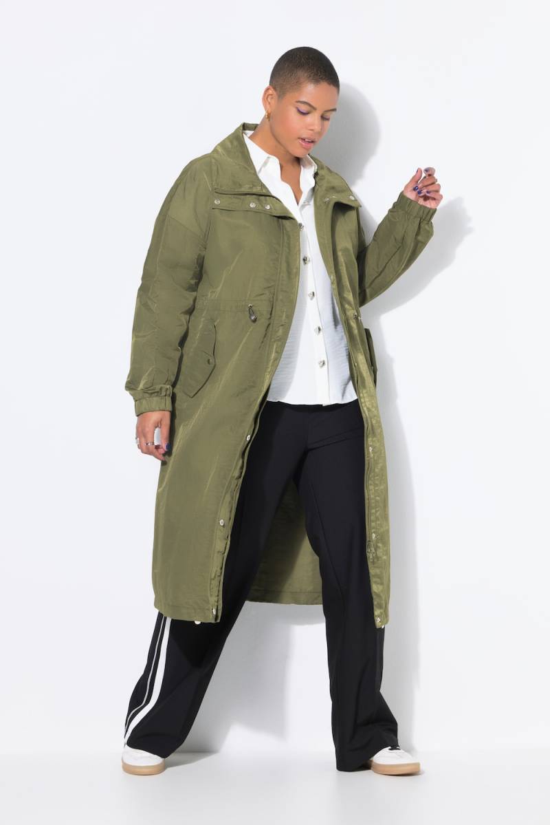 Große Größen Mantel, Damen, grün, Größe: 42/44, Synthetische Fasern, Studio Untold von Studio Untold