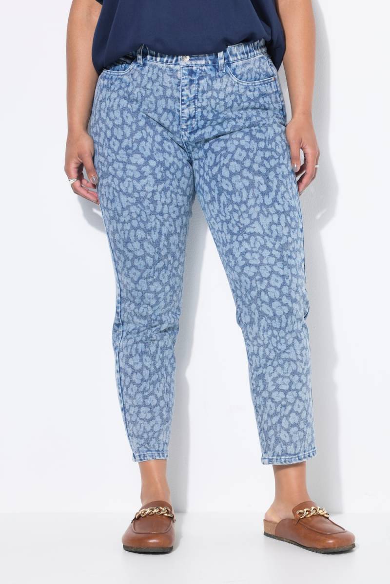 Große Größen Mom-Jeans, Damen, blau, Größe: 46, Baumwolle/Polyester, Studio Untold von Studio Untold