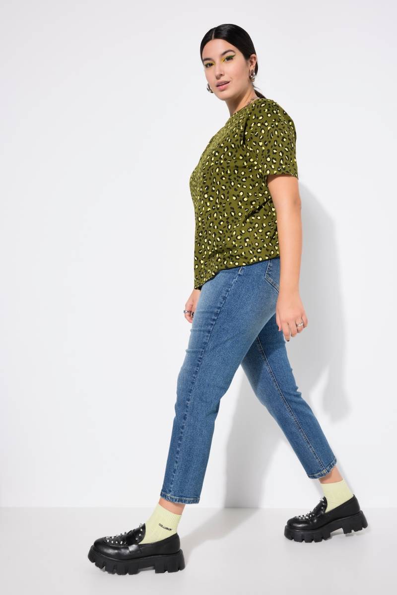 Große Größen Mom-Jeans, Damen, blau, Größe: 48, Baumwolle, Studio Untold von Studio Untold