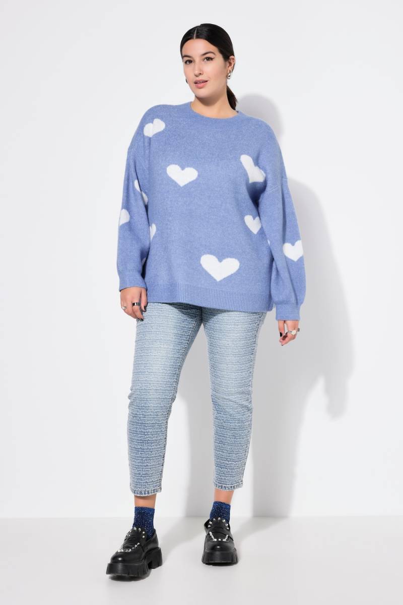 Große Größen Mom-Jeans, Damen, blau, Größe: 52, Baumwolle/Polyester, Studio Untold von Studio Untold