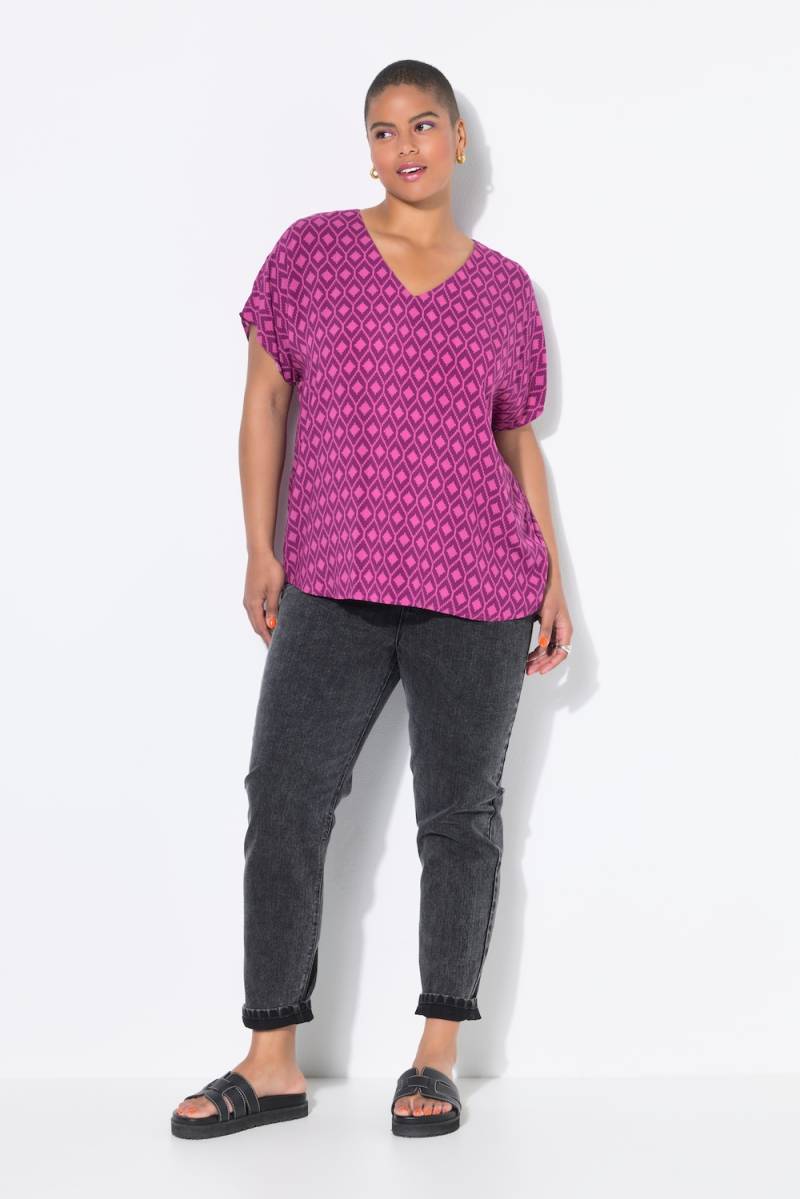 Große Größen Mom-Jeans, Damen, grau, Größe: 44, Baumwolle/Polyester, Studio Untold von Studio Untold