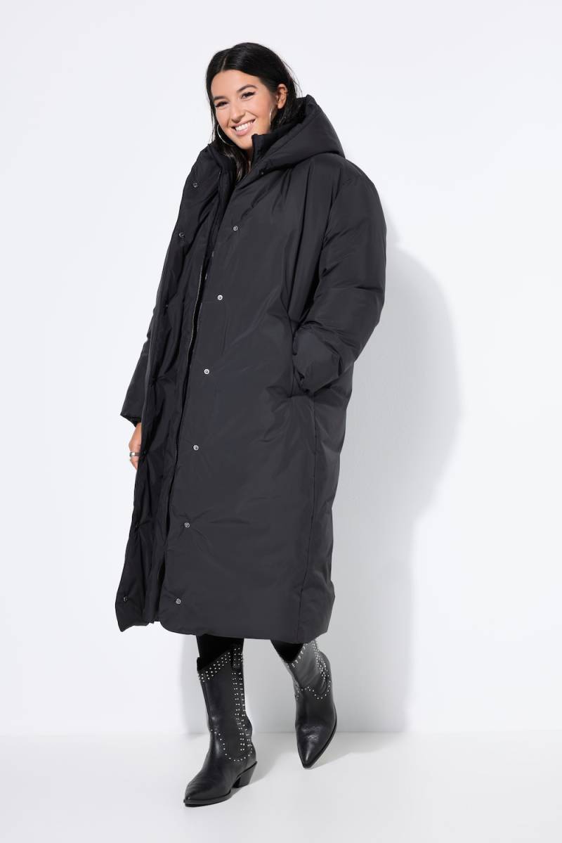 Große Größen Steppmantel, Damen, schwarz, Größe: 42/44, Polyester, Studio Untold von Studio Untold