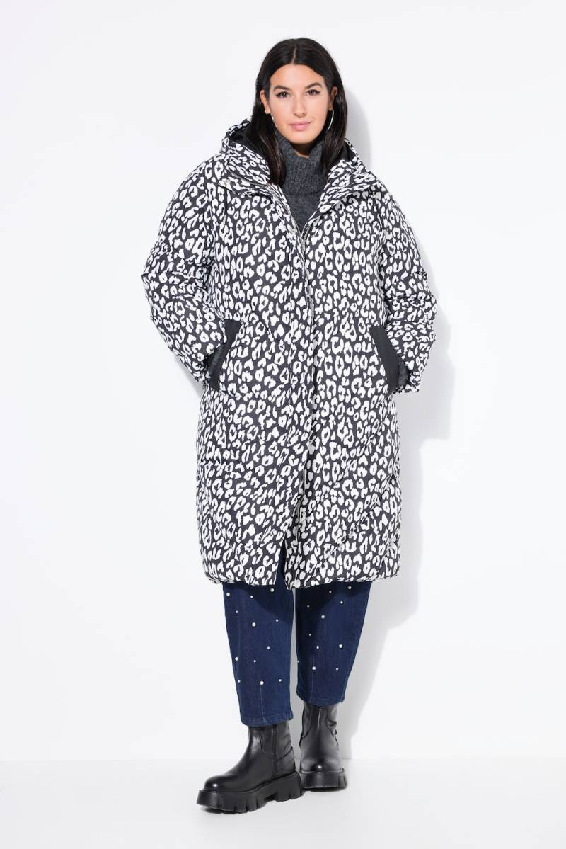 Große Größen Steppmantel, Damen, schwarz, Größe: 50/52, Polyester, Studio Untold von Studio Untold