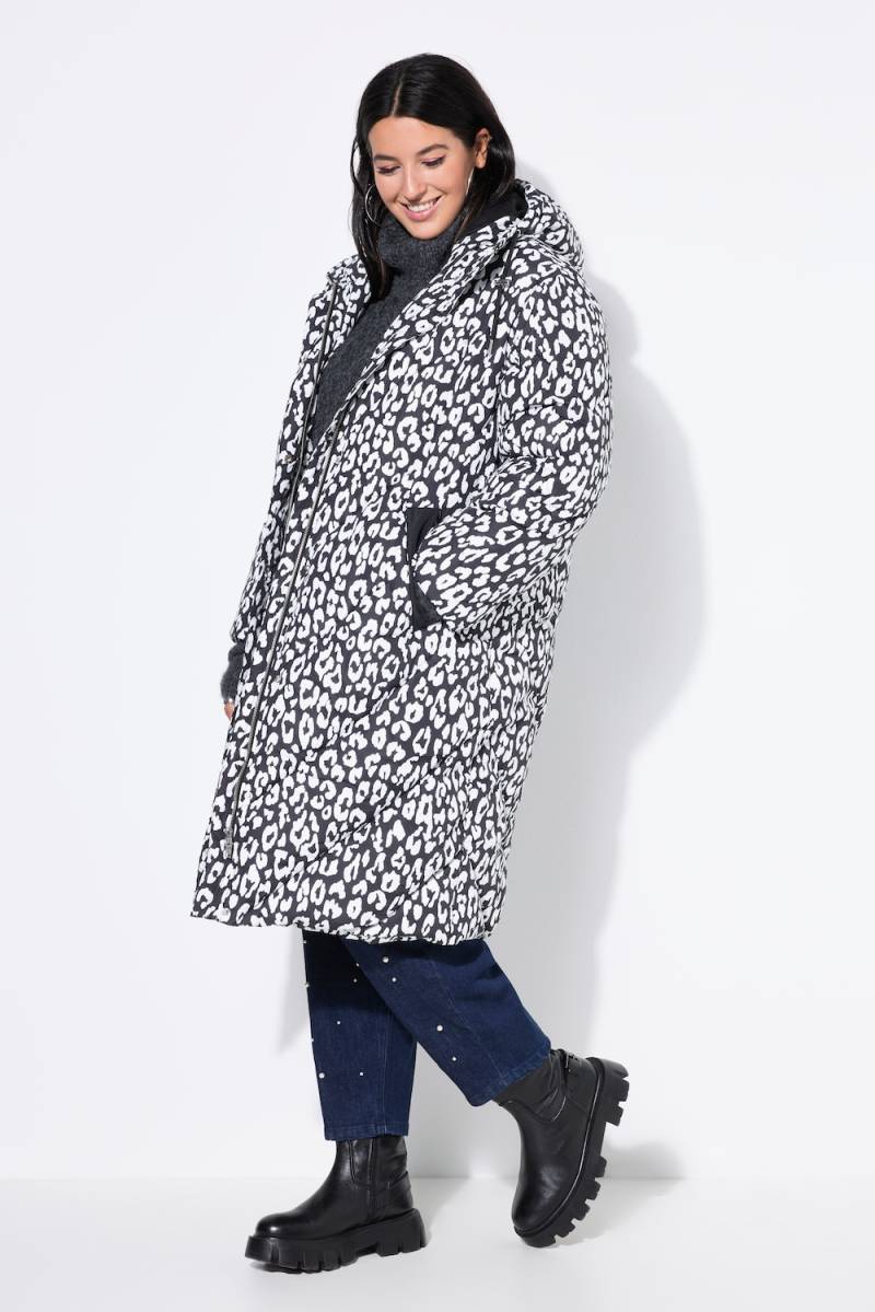 Große Größen Steppmantel, Damen, schwarz, Größe: 58/60, Polyester, Studio Untold von Studio Untold