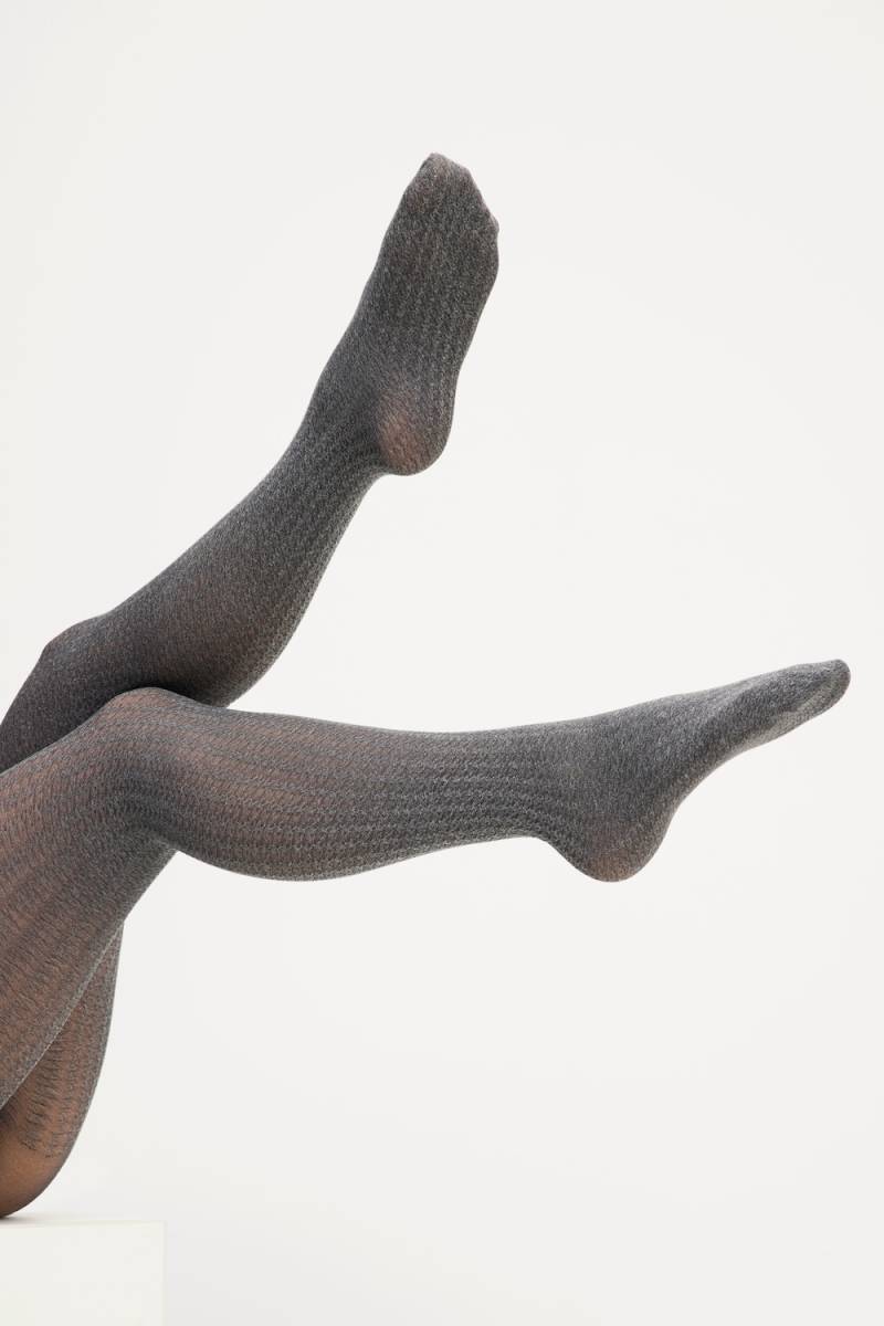 Große Größen Strumpfhose, Damen, blau, Größe: 42/44, Synthetische Fasern/Polyester, Studio Untold von Studio Untold