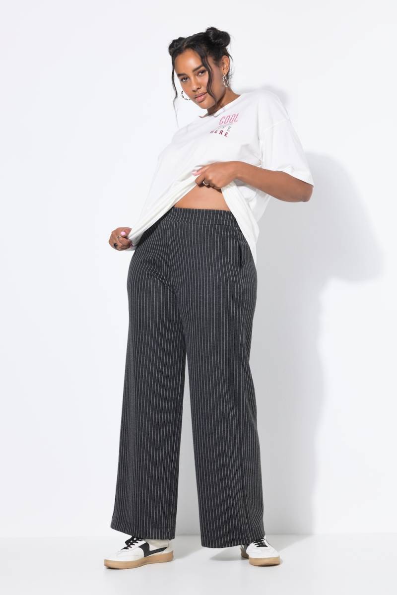 Große Größen Sweathose, Damen, schwarz, Größe: 54/56, Polyester/Viskose, Studio Untold von Studio Untold