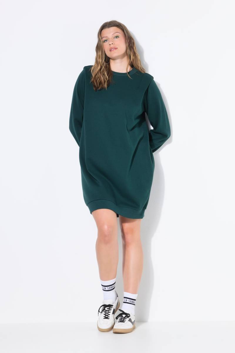 Große Größen Sweatkleid, Damen, grün, Größe: 50/52, Polyester/Baumwolle, Studio Untold von Studio Untold