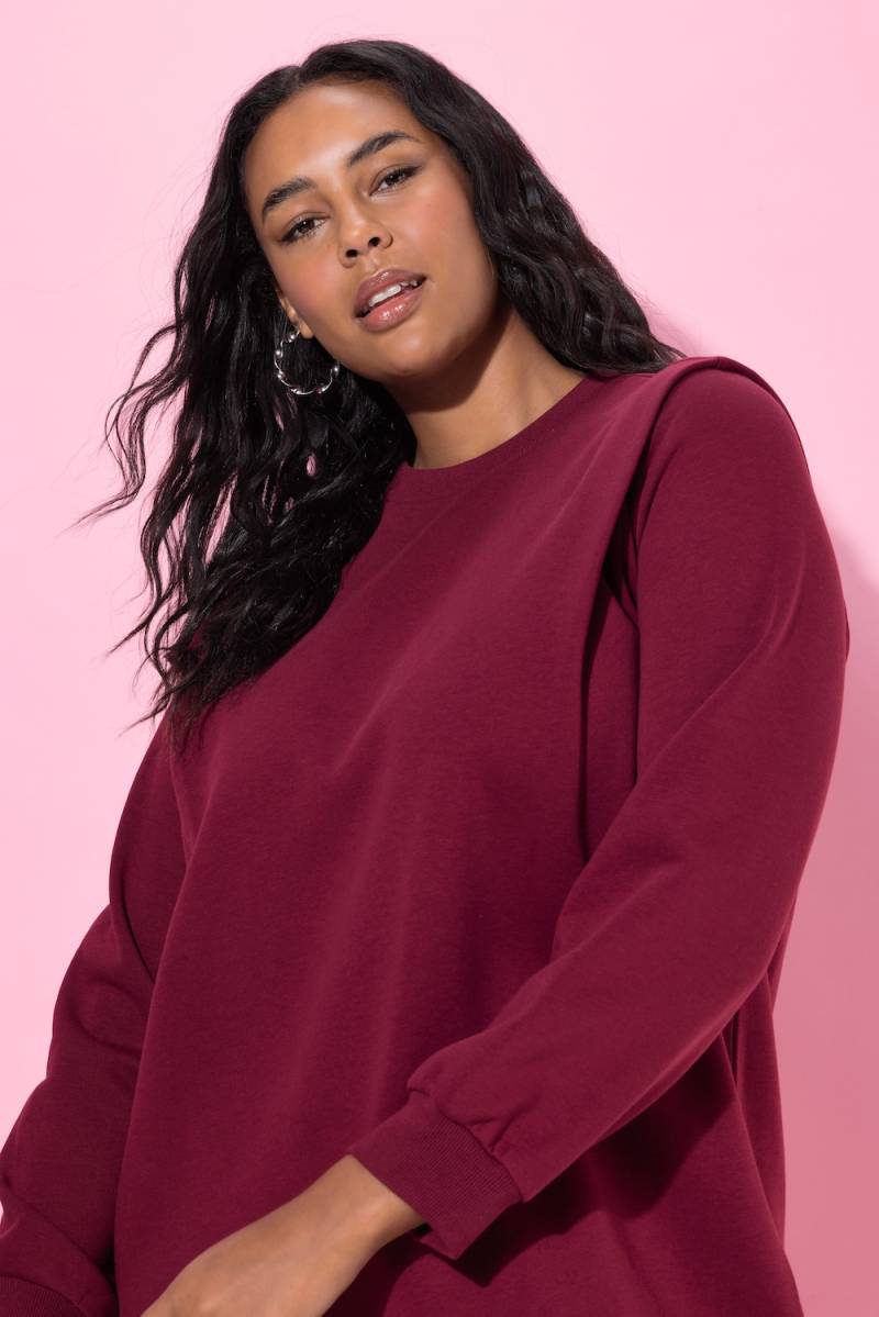 Große Größen Sweatkleid, Damen, rot, Größe: 42/44, Polyester/Baumwolle, Studio Untold von Studio Untold