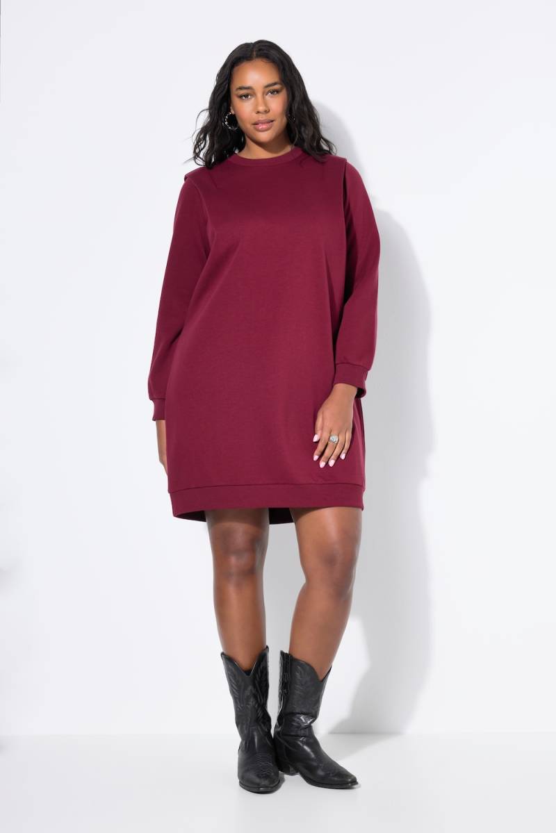 Große Größen Sweatkleid, Damen, rot, Größe: 46/48, Polyester/Baumwolle, Studio Untold von Studio Untold