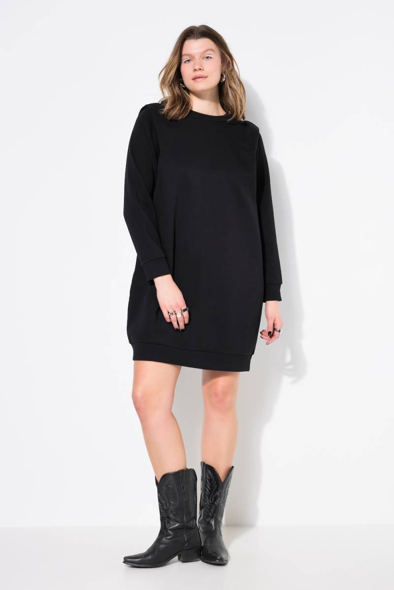 Große Größen Sweatkleid, Damen, schwarz, Größe: 46/48, Polyester/Baumwolle, Studio Untold von Studio Untold