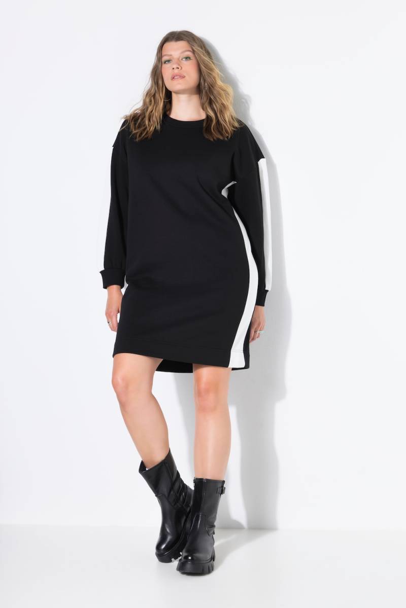 Große Größen Sweatkleid, Damen, schwarz, Größe: 50/52, Baumwolle/Polyester, Studio Untold von Studio Untold