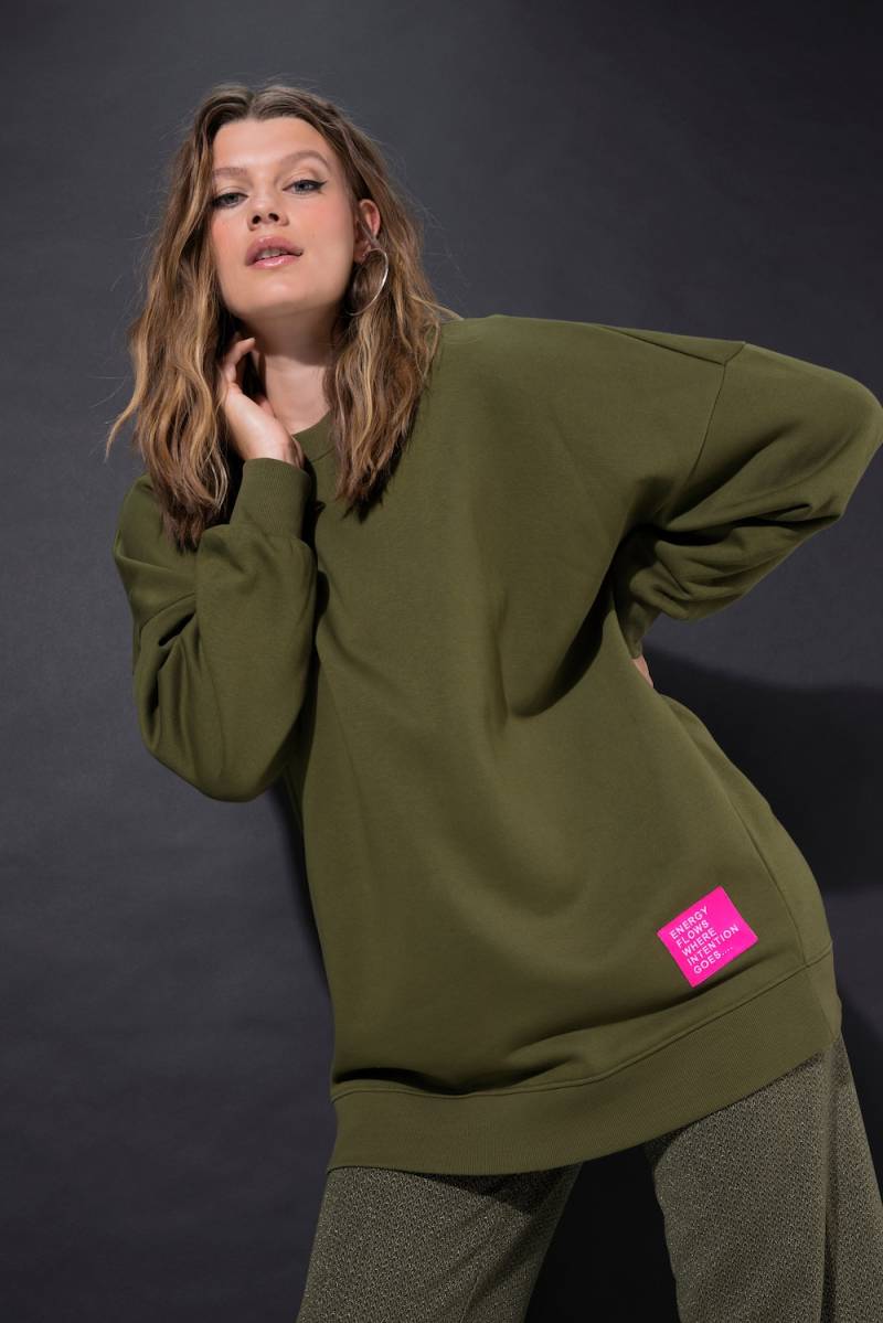 Große Größen Sweatshirt, Damen, grün, Größe: 50/52, Baumwolle/Polyester, Studio Untold von Studio Untold