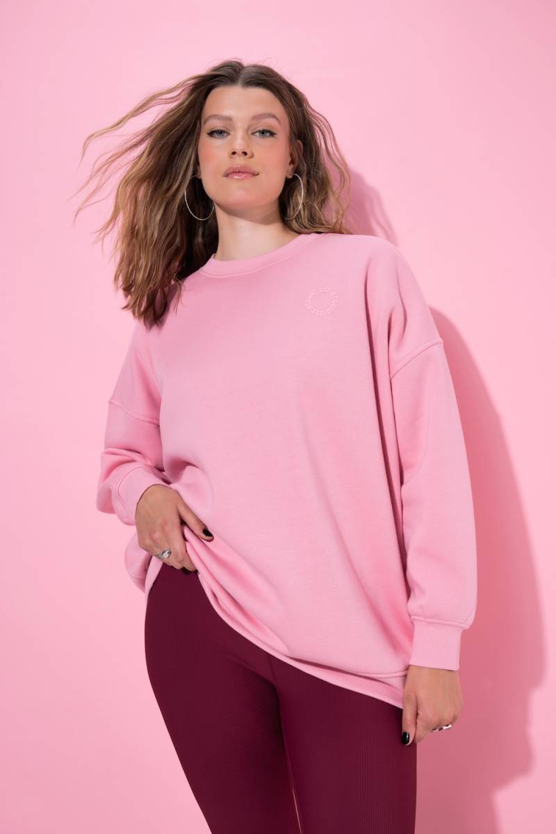 Große Größen Sweatshirt, Damen, rosa, Größe: 42/44, Baumwolle/Polyester, Studio Untold von Studio Untold