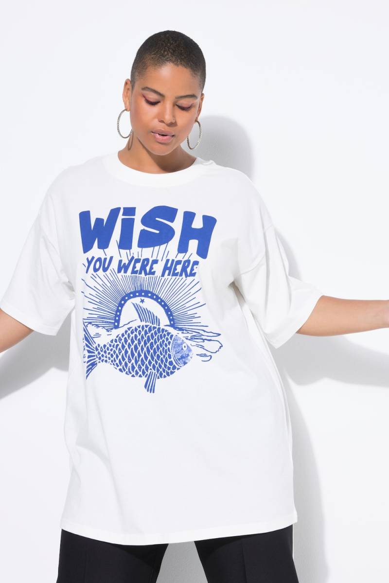 Große Größen T-Shirt, Damen, beige, Größe: 50/52, Baumwolle, Studio Untold von Studio Untold