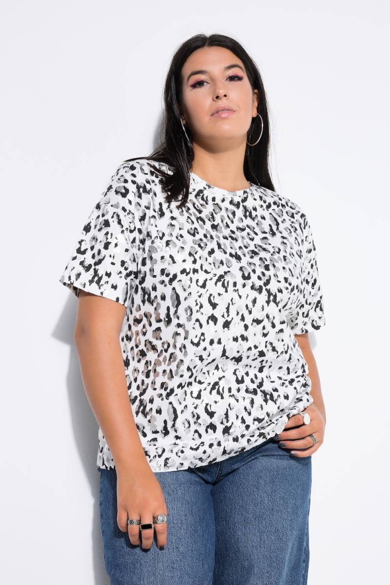 Große Größen T-Shirt, Damen, beige, Größe: 54/56, Baumwolle, Studio Untold von Studio Untold