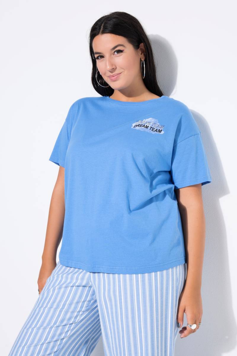 Große Größen T-Shirt, Damen, blau, Größe: 42/44, Baumwolle, Studio Untold von Studio Untold