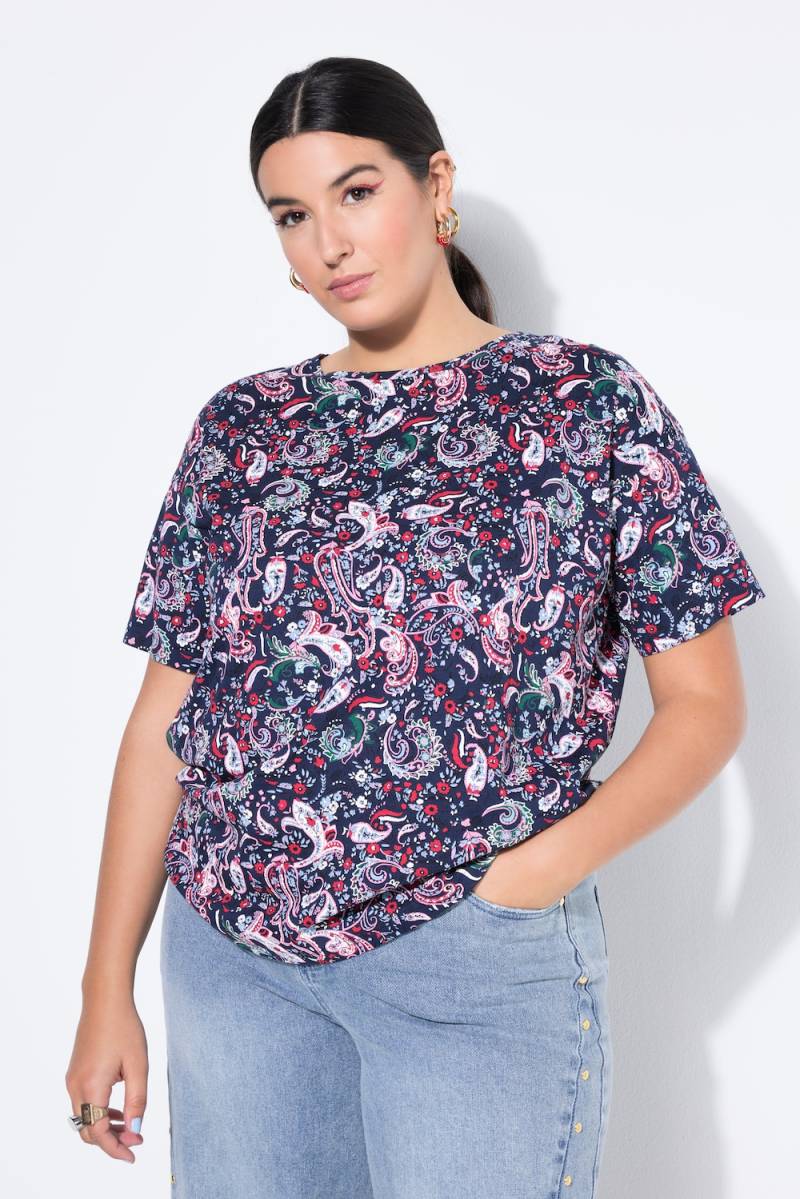 Große Größen T-Shirt, Damen, blau, Größe: 46/48, Baumwolle, Studio Untold von Studio Untold