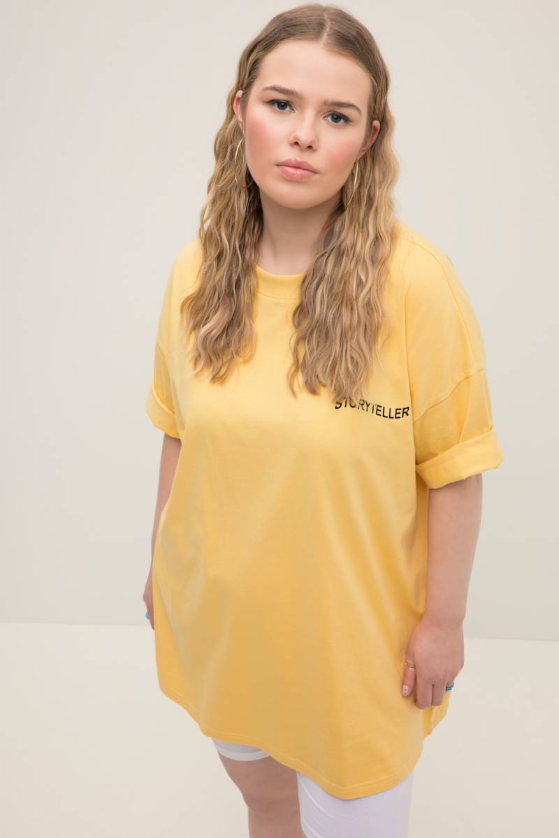 Große Größen T-Shirt, Damen, gelb, Größe: 46/48, Baumwolle, Studio Untold von Studio Untold