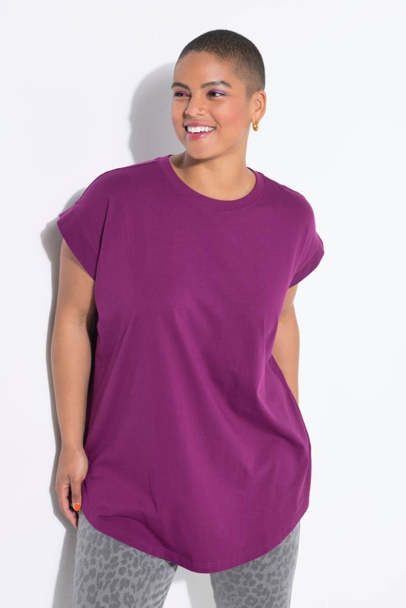 Große Größen T-Shirt, Damen, lila, Größe: 46/48, Baumwolle, Studio Untold von Studio Untold