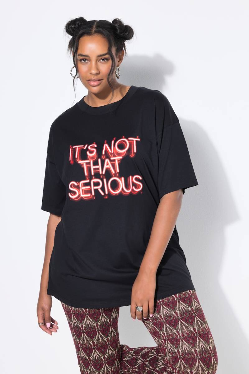 Große Größen T-Shirt, Damen, schwarz, Größe: 42/44, Baumwolle, Studio Untold von Studio Untold