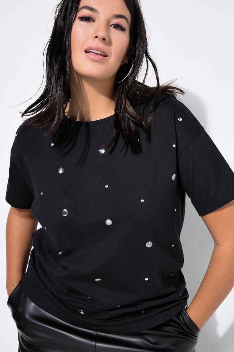 Große Größen T-Shirt, Damen, schwarz, Größe: 54/56, Baumwolle, Studio Untold Große Größen T-Shirt, Damen, schwarz, Größe: 54/56, Baumwolle, Studio Untold von Studio Untold