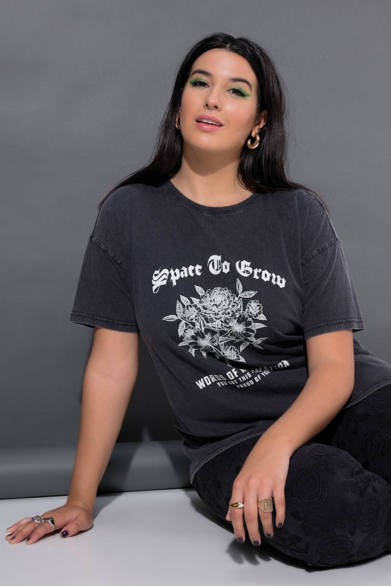 Große Größen T-Shirt, Damen, schwarz, Größe: 58/60, Baumwolle, Studio Untold von Studio Untold