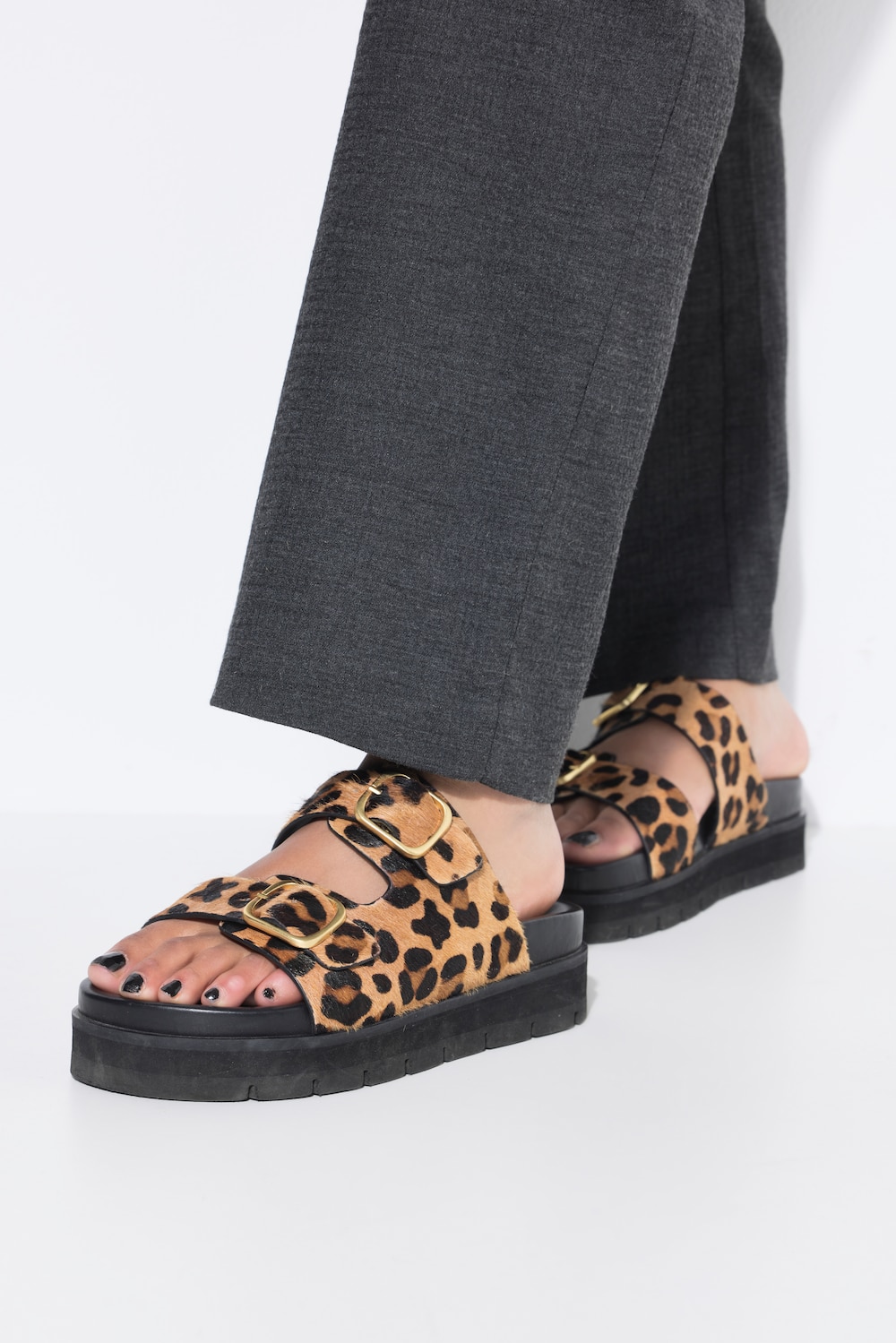 Pantolette, Damen, schwarz, Größe: 43, Leder, Studio Untold Pantolette, Damen, schwarz, Größe: 43, Leder, Studio Untold von Studio Untold