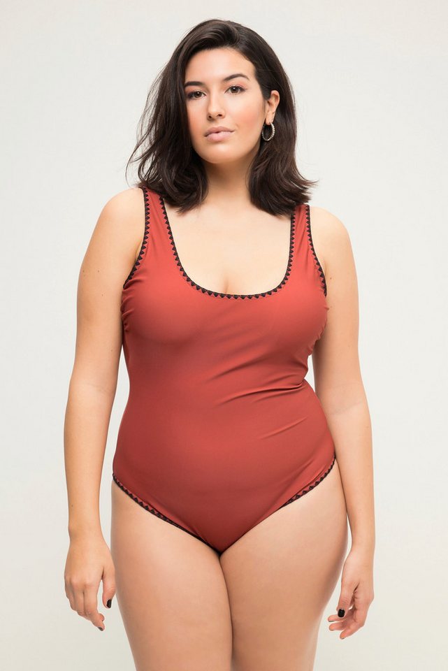 Studio Untold Badeanzug Badeanzug Häkelkante Shaping von Studio Untold