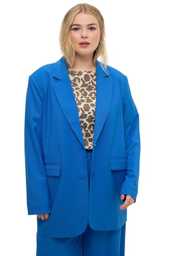 Studio Untold Damen große Größen Übergrößen Plus Size Blazer, Oversized, Revers lapisblau 58+ 827714760-58+ von Studio Untold