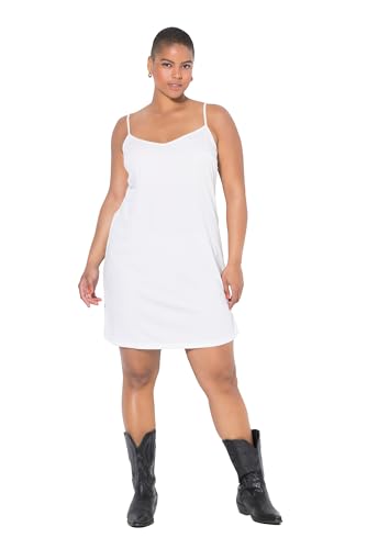 Studio Untold Damen große Größen Übergrößen Plus Size Futterkleid, zum Unterziehen, Spaghettiträger Offwhite 50+ 843019200-50+ von Studio Untold