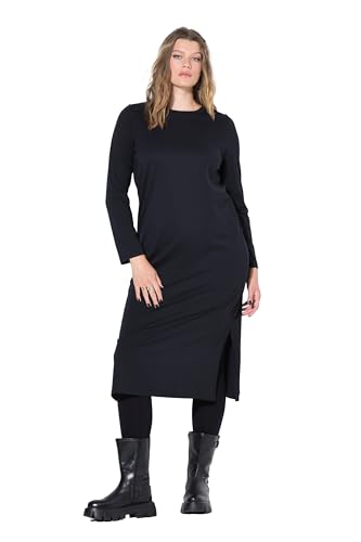 Studio Untold Damen große Größen Übergrößen Plus Size Maxikleid, Jersey, Langarm schwarz 50+ 844767100-50+ von Studio Untold