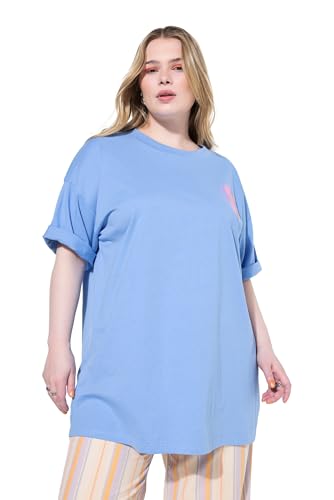 Studio Untold Damen große Größen Übergrößen Plus Size T-Shirt, Oversize Shape, Halbarm wolkenblau 46+ 841471718-46+ von Studio Untold