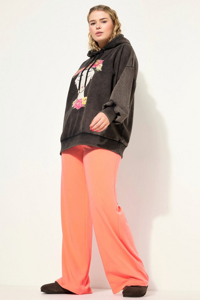 Studio Untold Funktionshose Hose High Waist weites Bein Bundfalten von Studio Untold