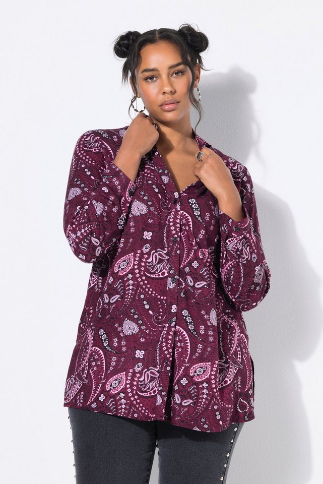 Studio Untold Hemdbluse Hemdbluse Alloverprint von Studio Untold