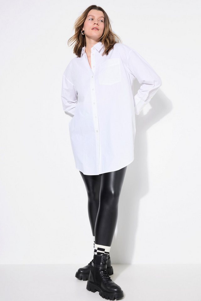 Studio Untold Hemdbluse Hemdbluse oversized Knopfleiste Hemdkragen Studio Untold Hemdbluse Hemdbluse oversized Knopfleiste Hemdkragen von Studio Untold